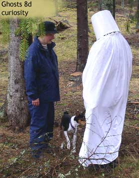 Zeke meets the ghost