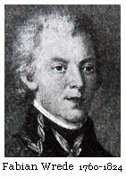 Fabian Wrede Greve, general och fältmarskalk. Originalporträttet är målat av von Breda, 1800. - w.19.Fabian-Wrede.small